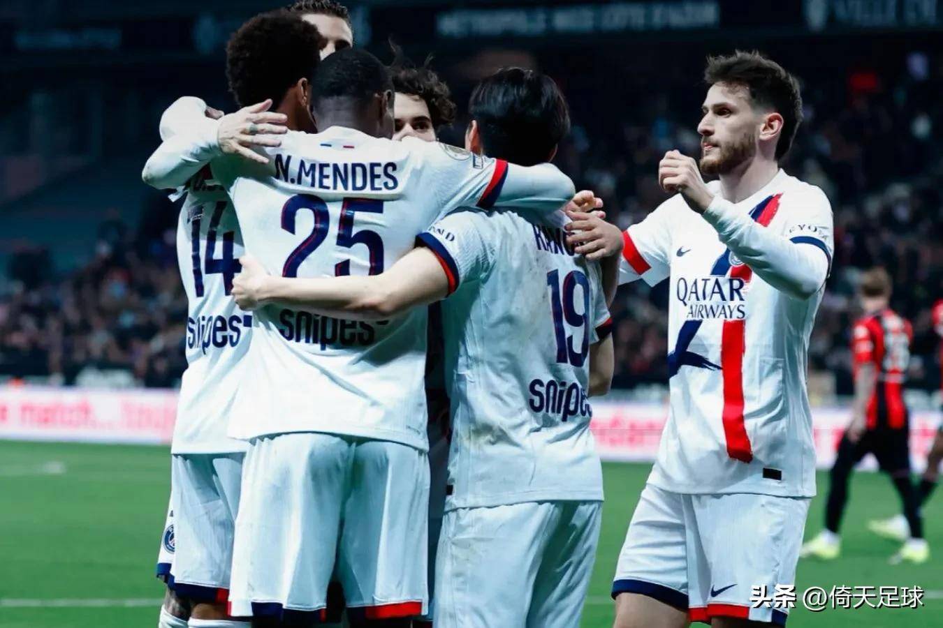 0-4!血洗尼斯巴黎圣日耳曼重返法甲榜首尼斯溃不成军战术分析